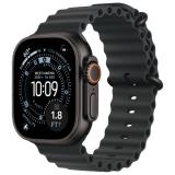 Apple Watch Ultra 3 49mm Black Ti Black Ocean Band (MF0J4)